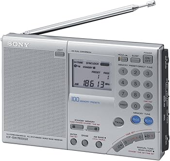 Amazon | SONY 短波ラジオ ICF-SW7600GR 【並行輸入品】 | Sony | 卓上